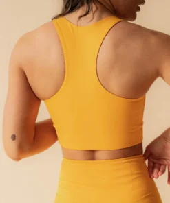 Girlfriend Collective Paloma Bra- Golden Glow Studio Lover