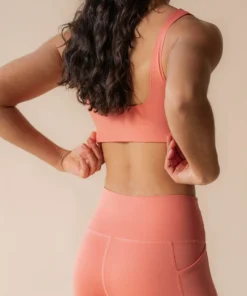 Girlfriend Collective Studio Lover Tommy Bra- Primrose