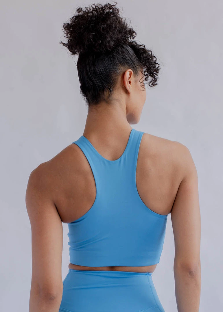 Girlfriend Collective Dylan Tank Bra- Haze 2 Girlfriend Collective Dylan Tank Bra- Haze