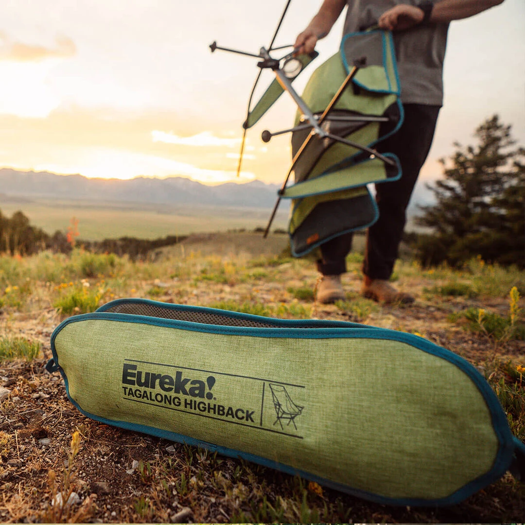 Camping Gear Eureka Tagalong Highback Chair 3 Camping Gear Eureka Tagalong Highback Chair