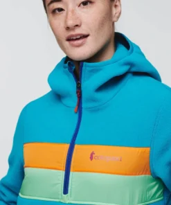 Home Page Cotopaxi Teca Fleece Hooded Half-Zip Jacket- Women's 7 Home Page Cotopaxi Teca Fleece Hooded Half-Zip Jacket- Women's