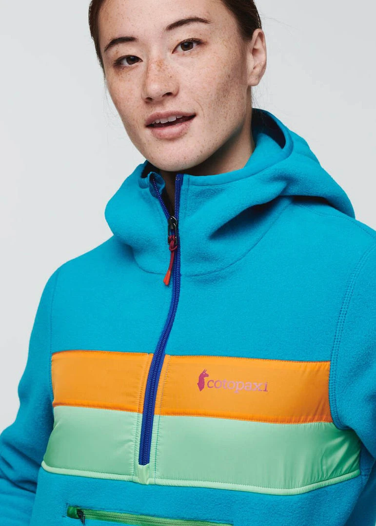 Home Page Cotopaxi Teca Fleece Hooded Half-Zip Jacket- Women's 3 Home Page Cotopaxi Teca Fleece Hooded Half-Zip Jacket- Women's