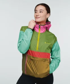 Cotopaxi Home Page Teca Windbreaker Half-Zip- Womens 10 Cotopaxi Home Page Teca Windbreaker Half-Zip- Womens