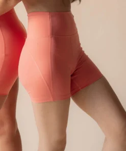 Girlfriend Collective High-Rise Run Short- Primrose Studio Lover