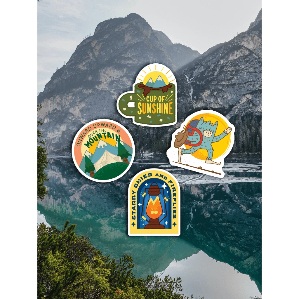 Wondery. Home Page Backpacking Sticker Pack 1 Wondery. Home Page Backpacking Sticker Pack