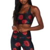 Beach Riot Leah Top - Red Rose