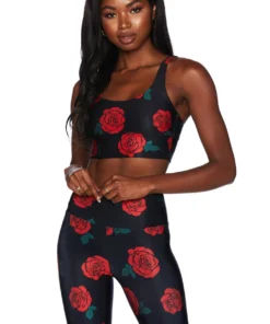 Beach Riot Leah Top - Red Rose