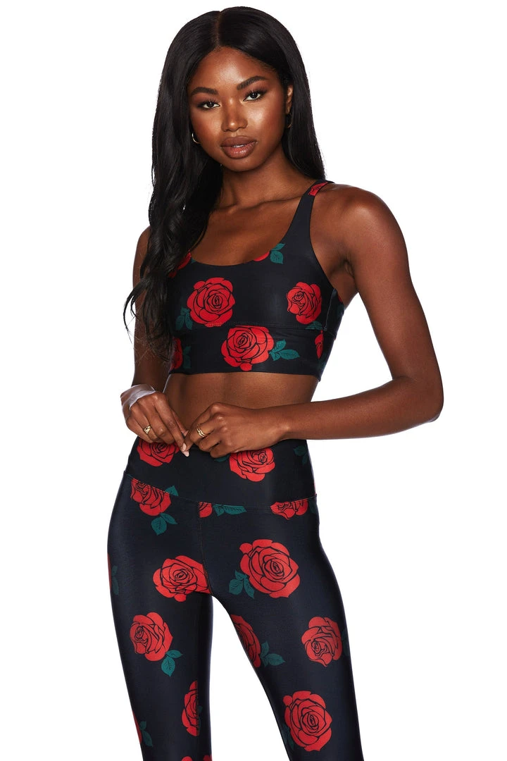 Beach Riot Leah Top - Red Rose 1 Beach Riot Leah Top - Red Rose