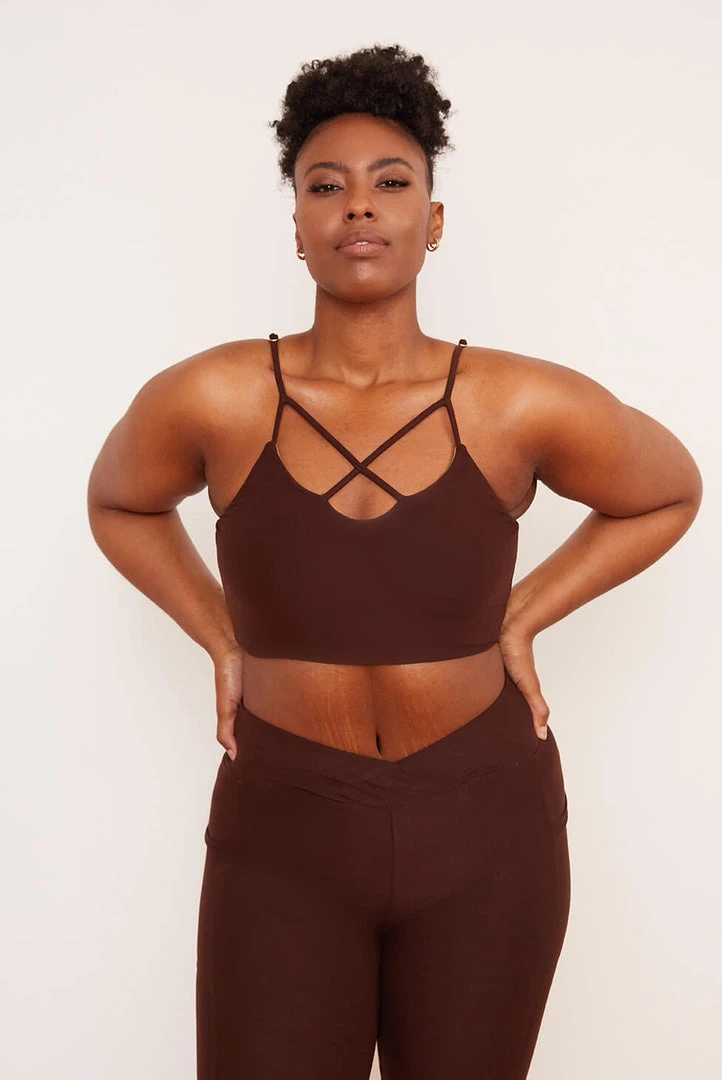 Wolven Chai Crisscross Four-Way Top Home Page 1 Wolven Chai Crisscross Four-Way Top Home Page