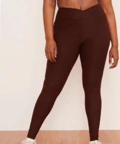 Wolven Home Page Chai Crossover Pocket Legging