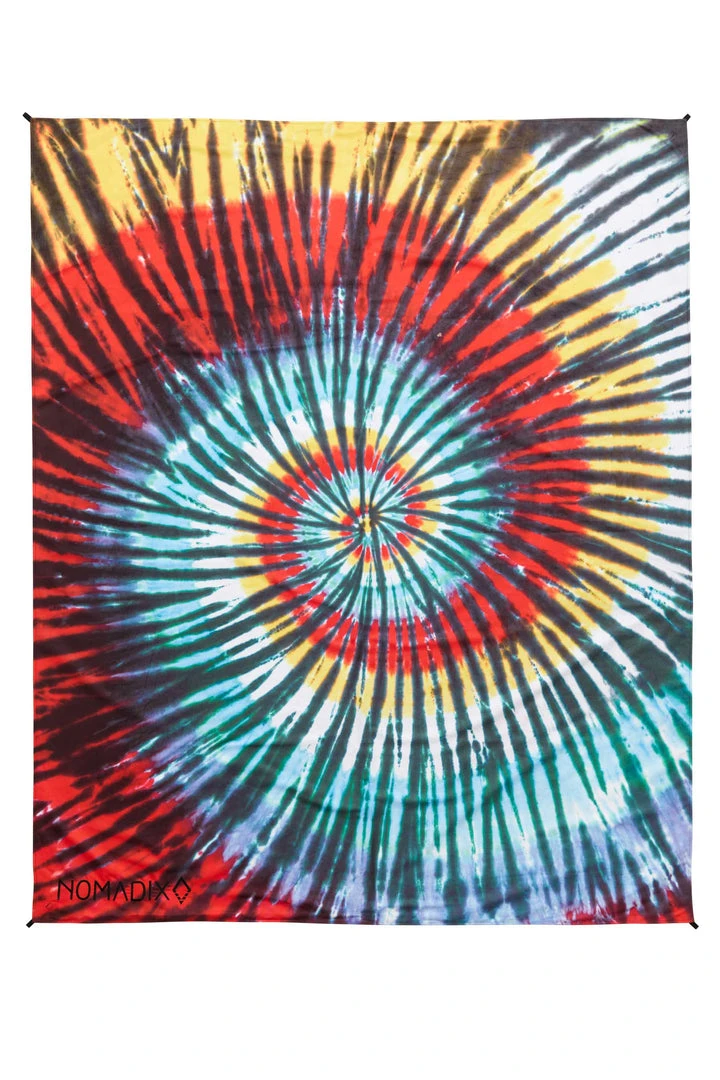 Nomadix Tie Dye Multi Festival Blanket Home Page 1 Nomadix Tie Dye Multi Festival Blanket Home Page
