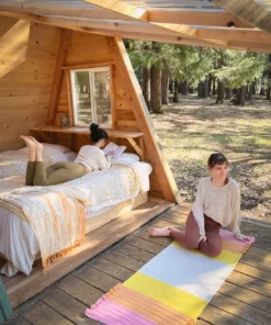 Oko Living Fire- Herbal Yoga Rug Studio Lover