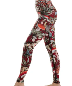 Yoga Democracy Fun Gal Printed Yoga Leggings