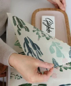 Goldilocks Camping Gear Beeswax Food Wraps: Cacti Set Of 3