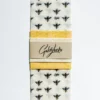 Goldilocks Beeswax Food Wraps: Honey Bees Set Of 3 Camping Gear