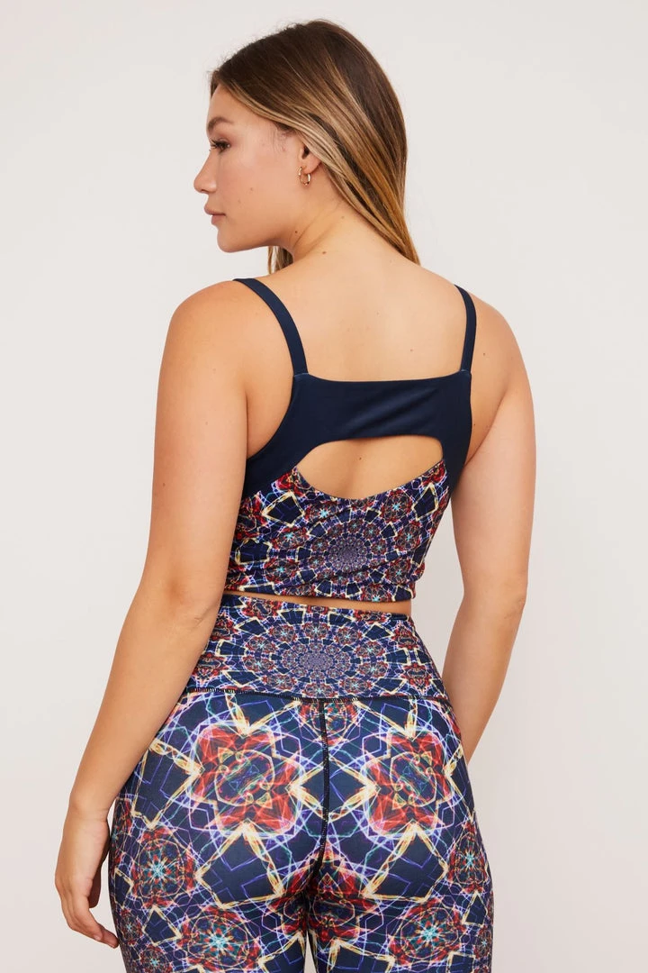 Wolven Moonlight Mandala Reversible Four-Way Top 3 Wolven Moonlight Mandala Reversible Four-Way Top