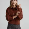 Varley Mentone Half-Zip Knit Pullover