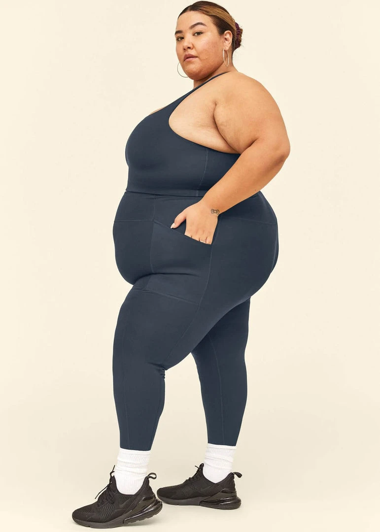 Girlfriend Collective Home Page High-Rise Pocket Legging - Midnight 3 Girlfriend Collective Home Page High-Rise Pocket Legging - Midnight