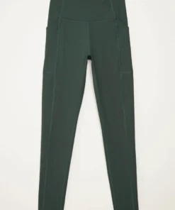 Home Page Girlfriend Collective High-Rise Pocket Legging- Moss