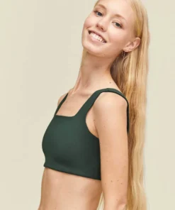 Girlfriend Collective Tommy Bra- Moss