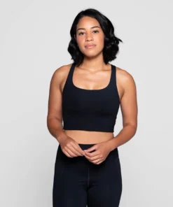 Girlfriend Collective Paloma Bra- Black