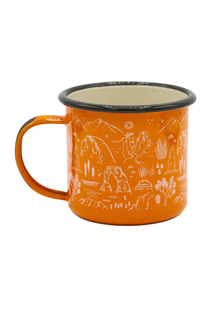 Parks Project National Parks Iconic Enamel Mug 3 Parks Project National Parks Iconic Enamel Mug