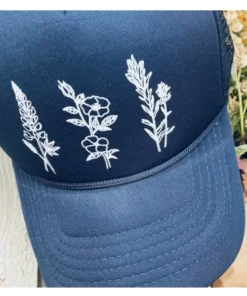 Made Of Mountains Wild And Free Trucker Hat Home Page