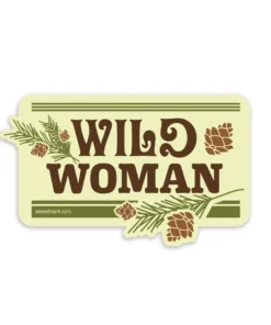 Amanda Weedmark Home Page Wild Woman Sticker
