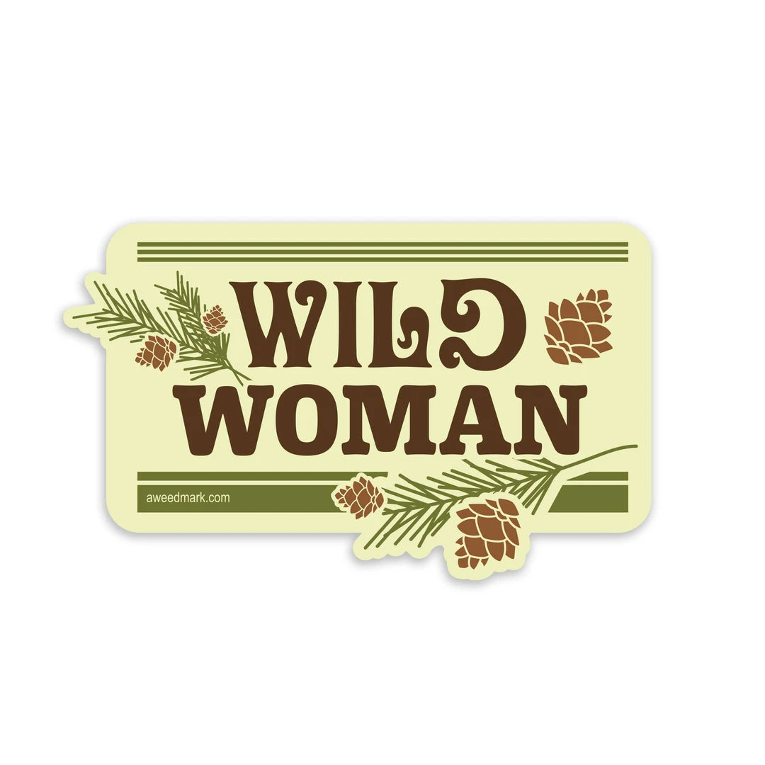 Amanda Weedmark Home Page Wild Woman Sticker 2 Amanda Weedmark Home Page Wild Woman Sticker