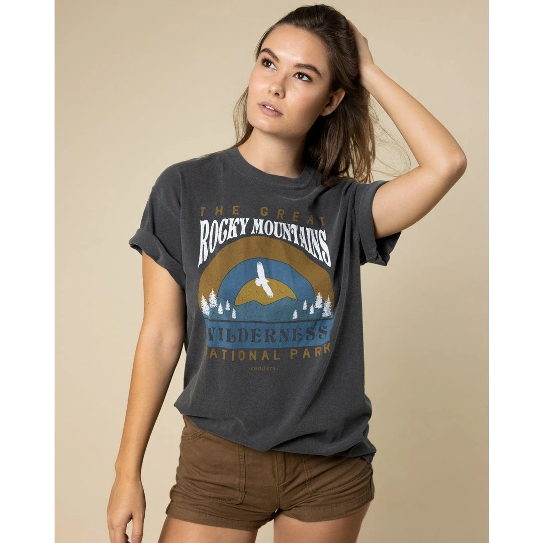 Wondery. Wondery Rocky Mountains Tee 1 Wondery. Wondery Rocky Mountains Tee