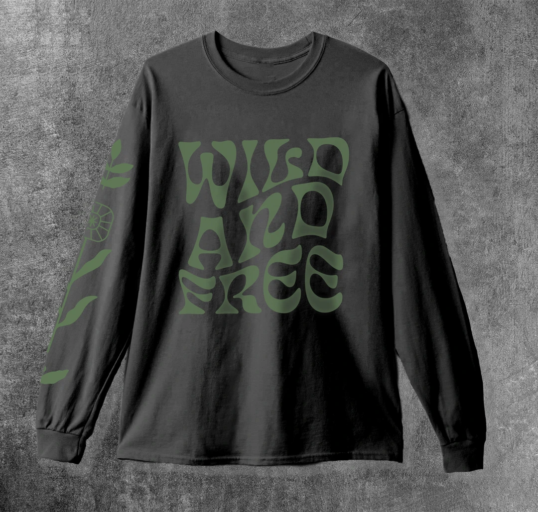 Wondery. Home Page Wild And Free Long Sleeve Tee 1 Wondery. Home Page Wild And Free Long Sleeve Tee