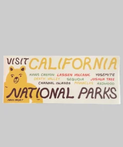 Parks Project California National Parks Sticker Home Page