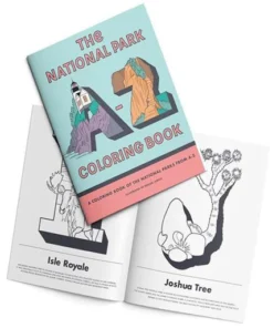 Parks Project The National Park A-Z Coloring Book Camping Gear