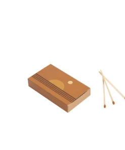 P.F. Candle CO. Home Page Golden Hour Sunset Matchbook