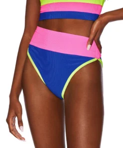 Beach Riot Emmy Bottom- Electric Beach Colorblock Home Page